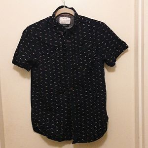 Denim & Flower fox button up